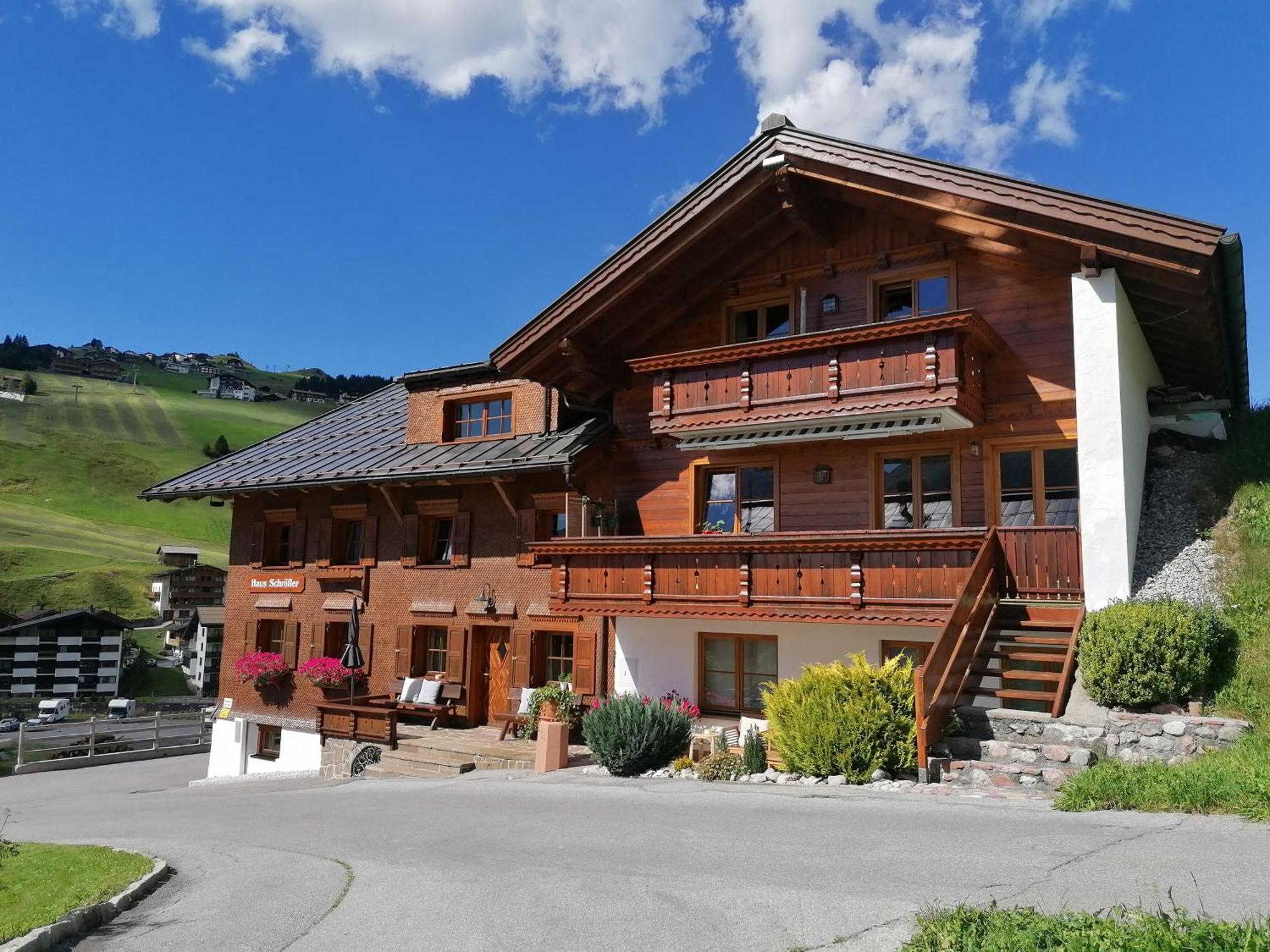 Haus Schroefler Apartment Lech am Arlberg Bagian luar foto