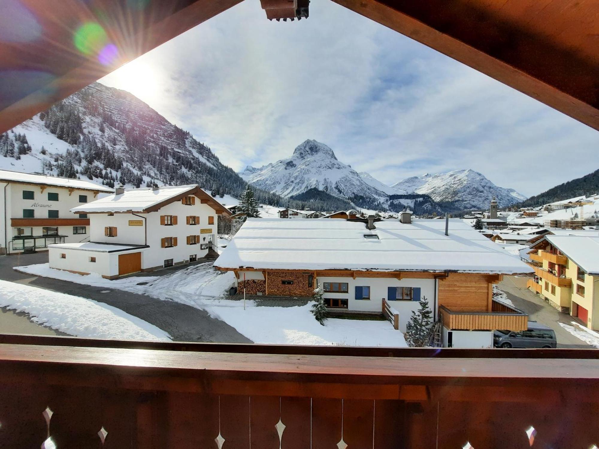Haus Schroefler Apartment Lech am Arlberg Bagian luar foto